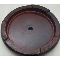 Chinese onderzetter, rood-bruin 